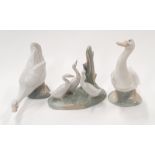 3 Nao geese figures
