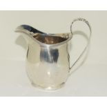 George III cream jug h/m Chester 1908