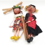 A pair of vintage Pelham Puppets.