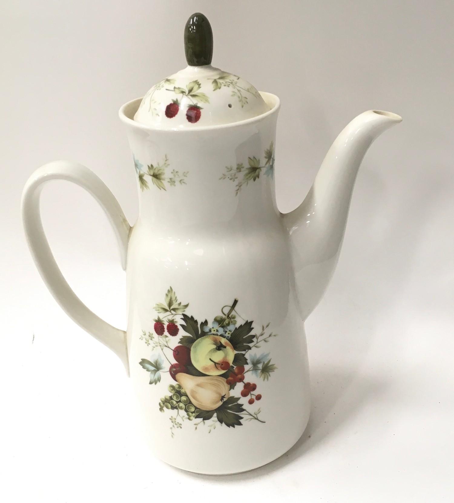 Royal Doulton "Miramont "Coffee set to include the coffee pot - Image 2 of 5