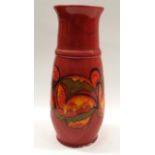 Poole pottery Delphis vase shape 56,32x16cm