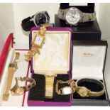Mix quantity of watches to include gold