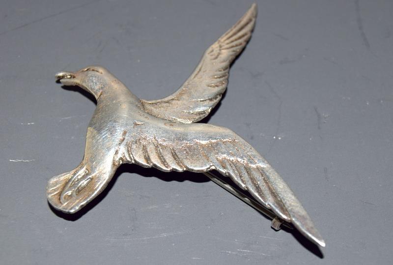 Bernard Instone silver seagull brooch. - Image 4 of 7