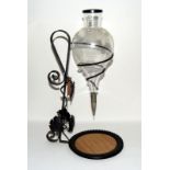 Metal wine dispenser/aerater