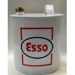 Oval Esso petrol can ref HP