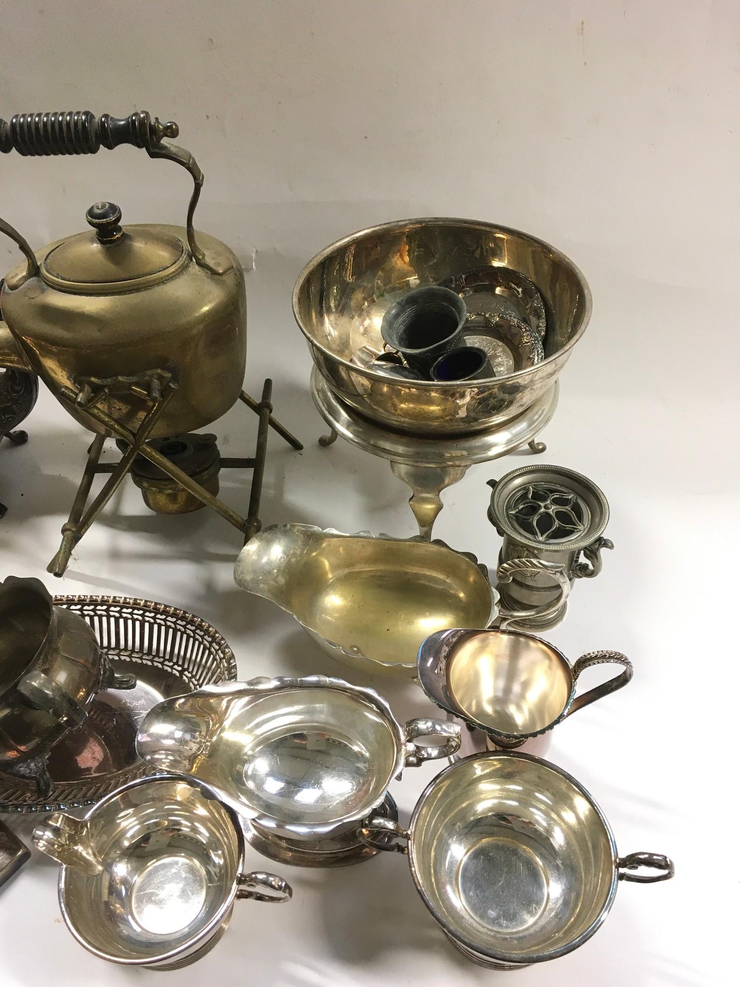 A Quantity of mixed silver plate. - Image 4 of 5