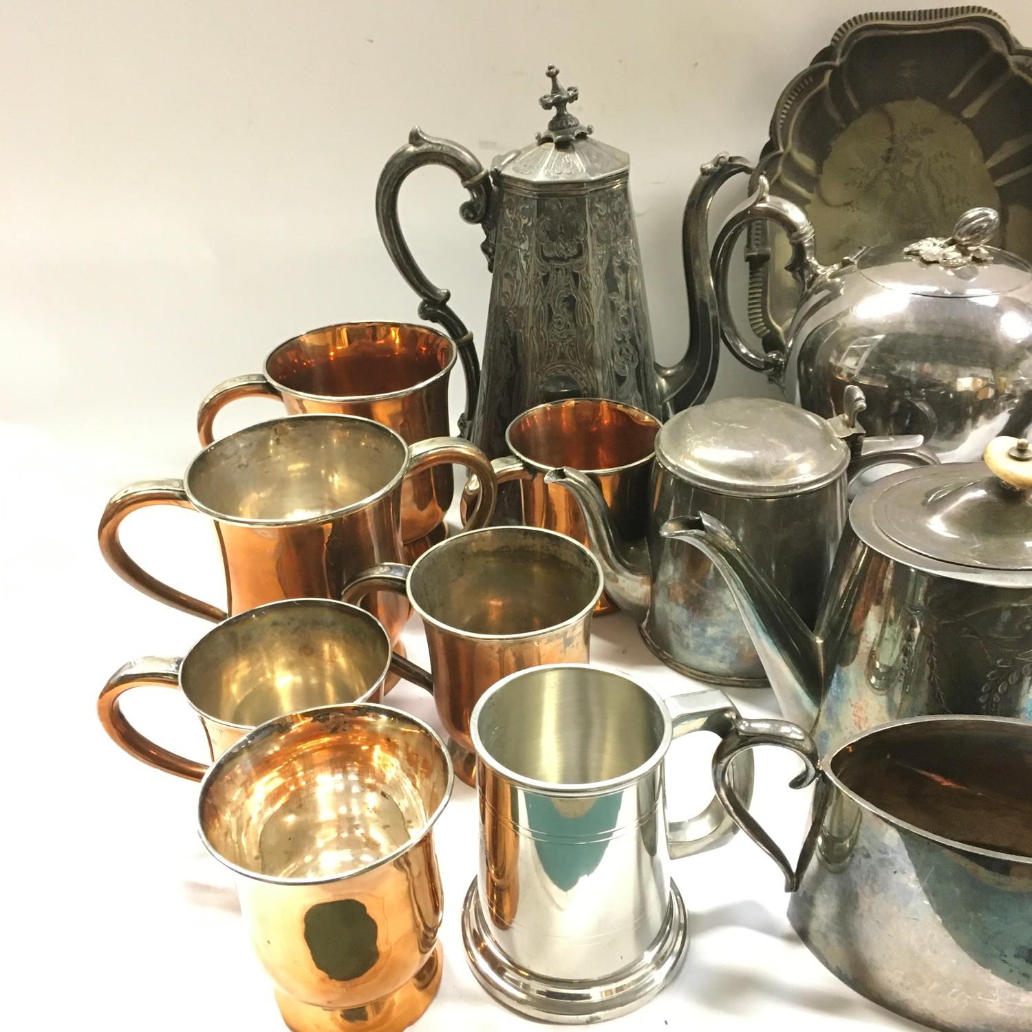 A Quantity of mixed silver plate. - Image 3 of 4