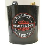 Oval Harley Davidson petrol can ref HP