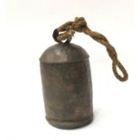 A cow bell. Ref 268
