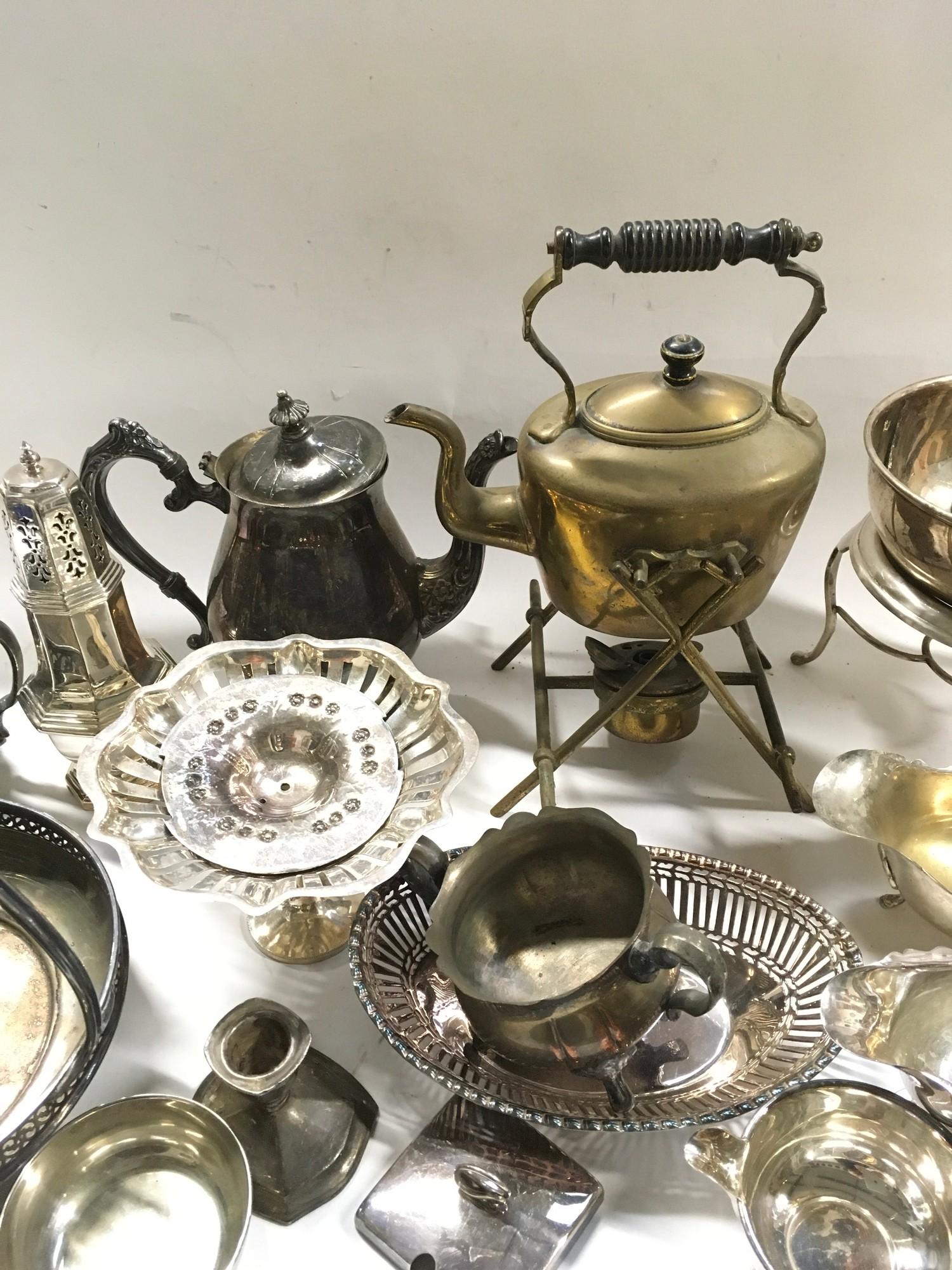 A Quantity of mixed silver plate. - Image 2 of 5