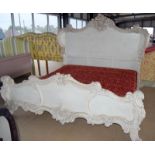 French style Rocco bed complete direct from the show room bed size is 6ft