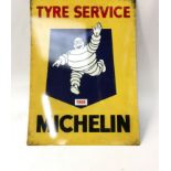 A large metal sign Michelin man 70x50cm ref 321