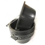 10 horse feeder buckets (ref 131)