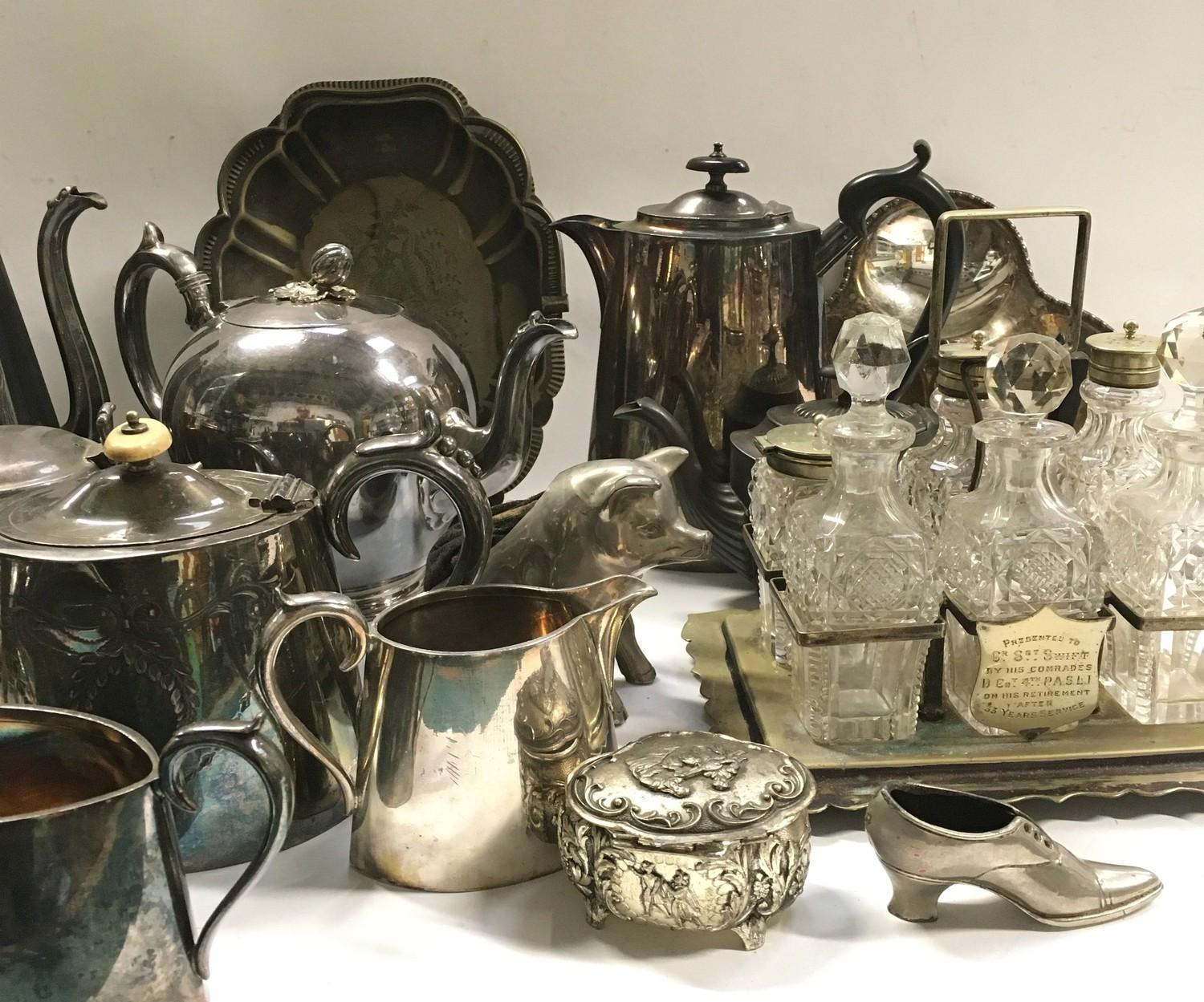 A Quantity of mixed silver plate. - Image 4 of 4