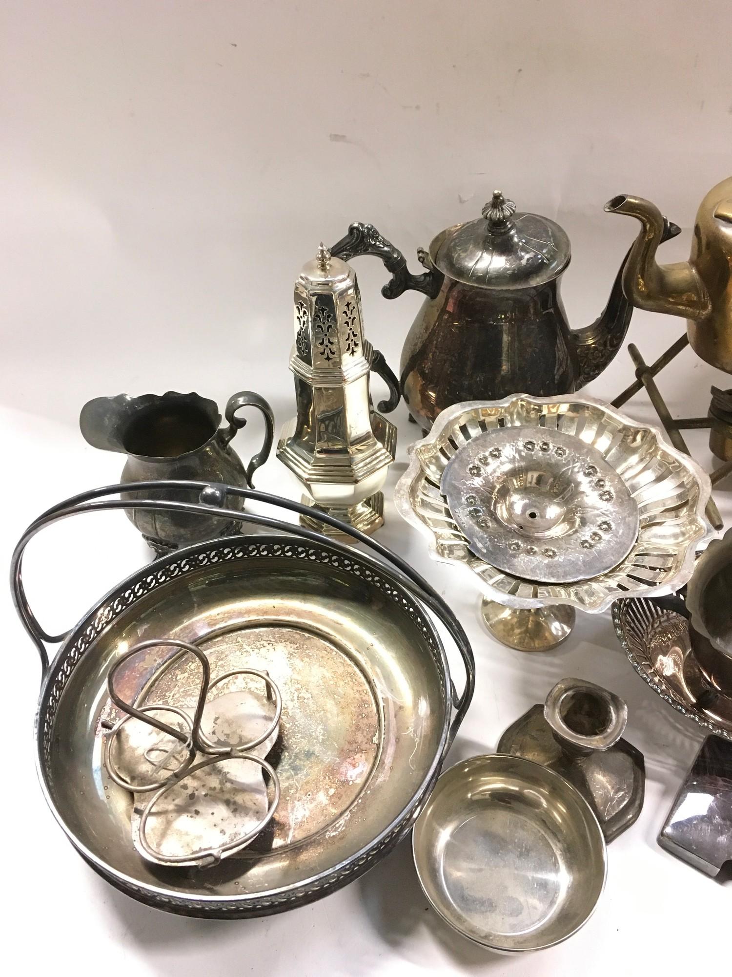 A Quantity of mixed silver plate. - Image 3 of 5