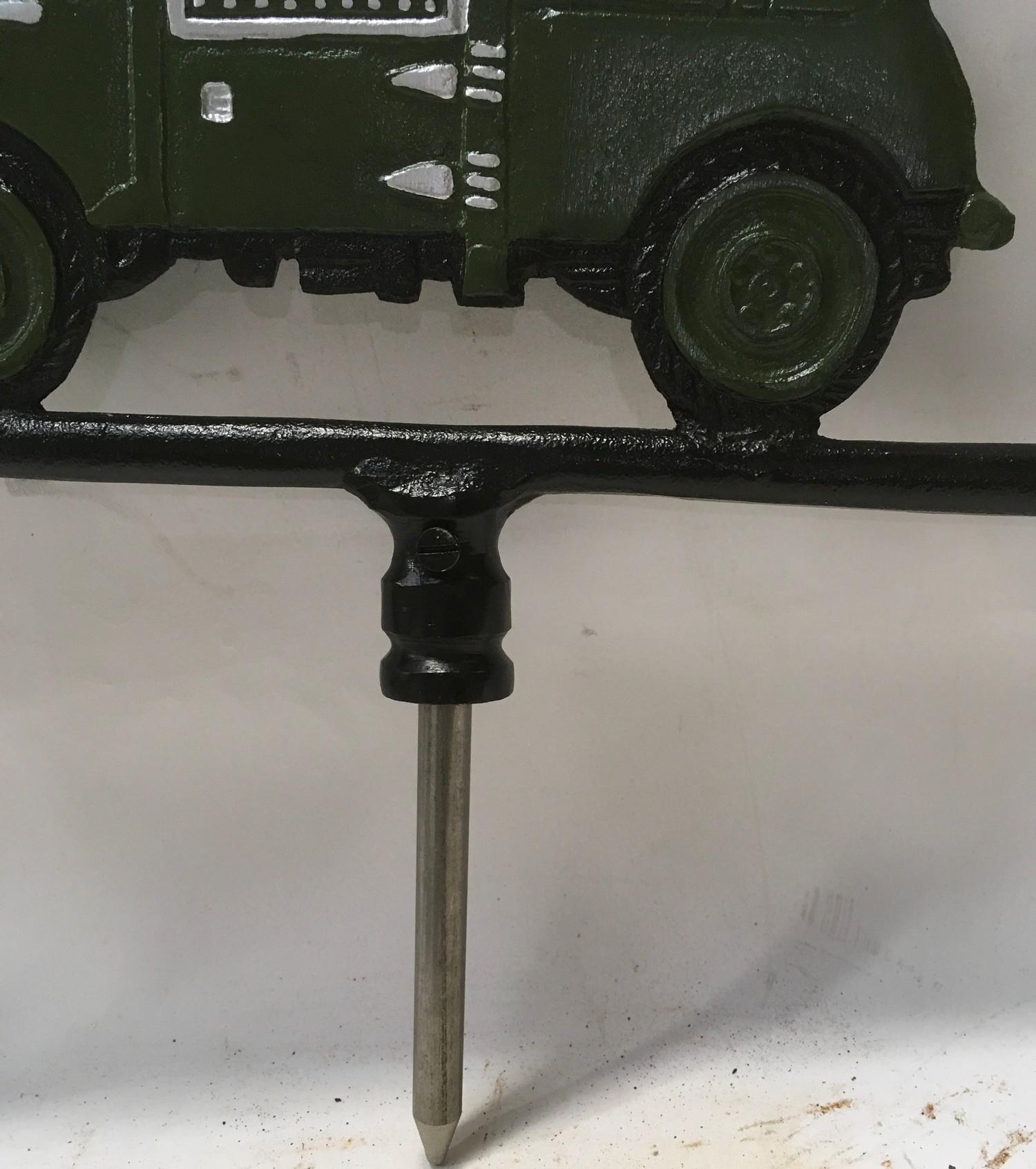 A Land Rover weather vane (ref 166) - Image 6 of 6