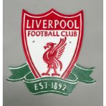 A Liverpool football plaque. (ref 293)