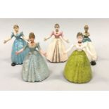 Vintage clock work Brim toy village figures [5]