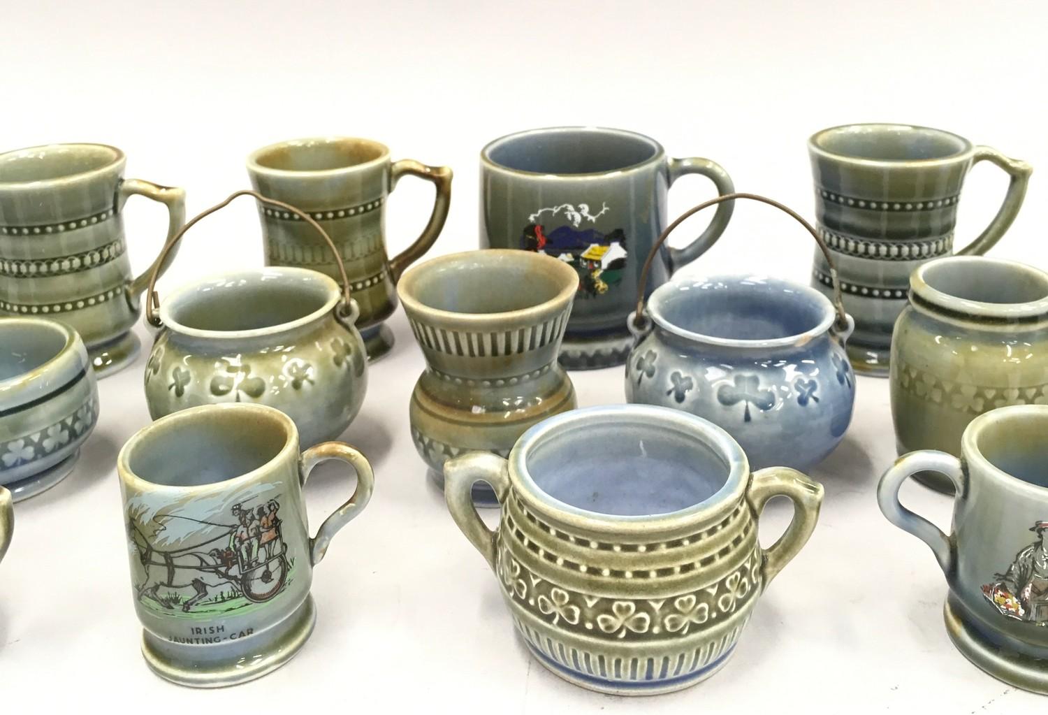 A quantity of Wade miniatures to include mugs, jugs etc. - Image 3 of 4