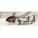 Architectural design Chinook helicopter together 1970/80 design helicopter 90cm long