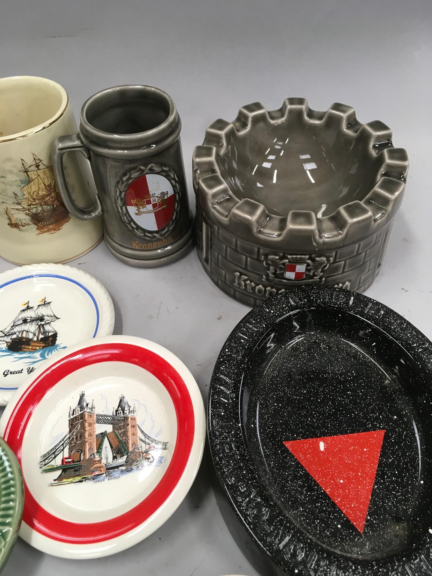 Wade Breweriana pin trays, mugs and ashtrays etc. - Image 4 of 5