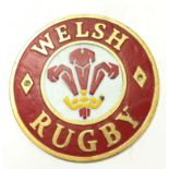 A Welsh Rugby Sign (ref 289)