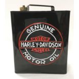 Square Harley Davidson petrol can. ref 335