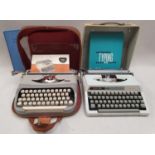 Vintage Royal Royalite Typewriter together with a Silver-Reed 250 Tabulator Typewriter and two