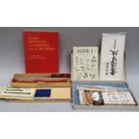 A German Schott's Wooden "Concert" Treble Recorder in original box and book together with a