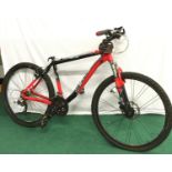 Reebok M-Byte red and black mountain bike (CL)