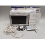 Nikkai 8.5" LCD Colour Widescreen TV boxed.