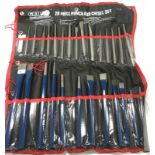 A 28 piece punch and chisel set. (ref 59)