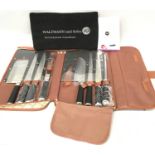 Waltmann kitchen knife set in carry case ref 95