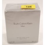 Truth Calvin Klein Men 100ml Eau de toilette. Ref 185.
