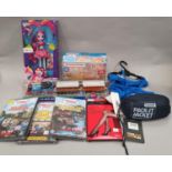 Selection of toys, DVD's and clothing (REF 56).