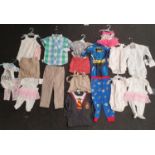 Collection of boys and girls clothing from tiny baby up to 3-4 years (REF 131, 228, 229)