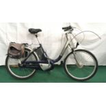 Giant LaFree twist comfort electric bike blue and silver (REF 4).