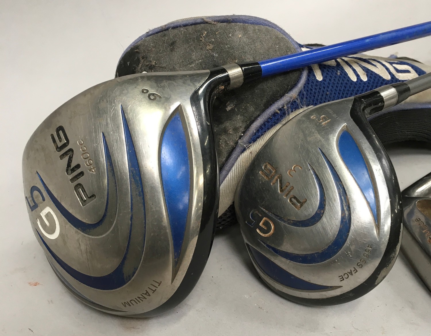 4 golf clubs ,2 Ping ,2 Taylor Made super steel Burners ref 115 - Image 2 of 3