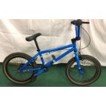 Diamond back childs blue BMX bike (REF 18).