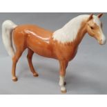 Beswick palomino horse.