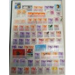 Green album of Egypt HKG India Jersey stamps