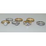 Seven ladies rings TK316 by TUSK Jewelery (New)