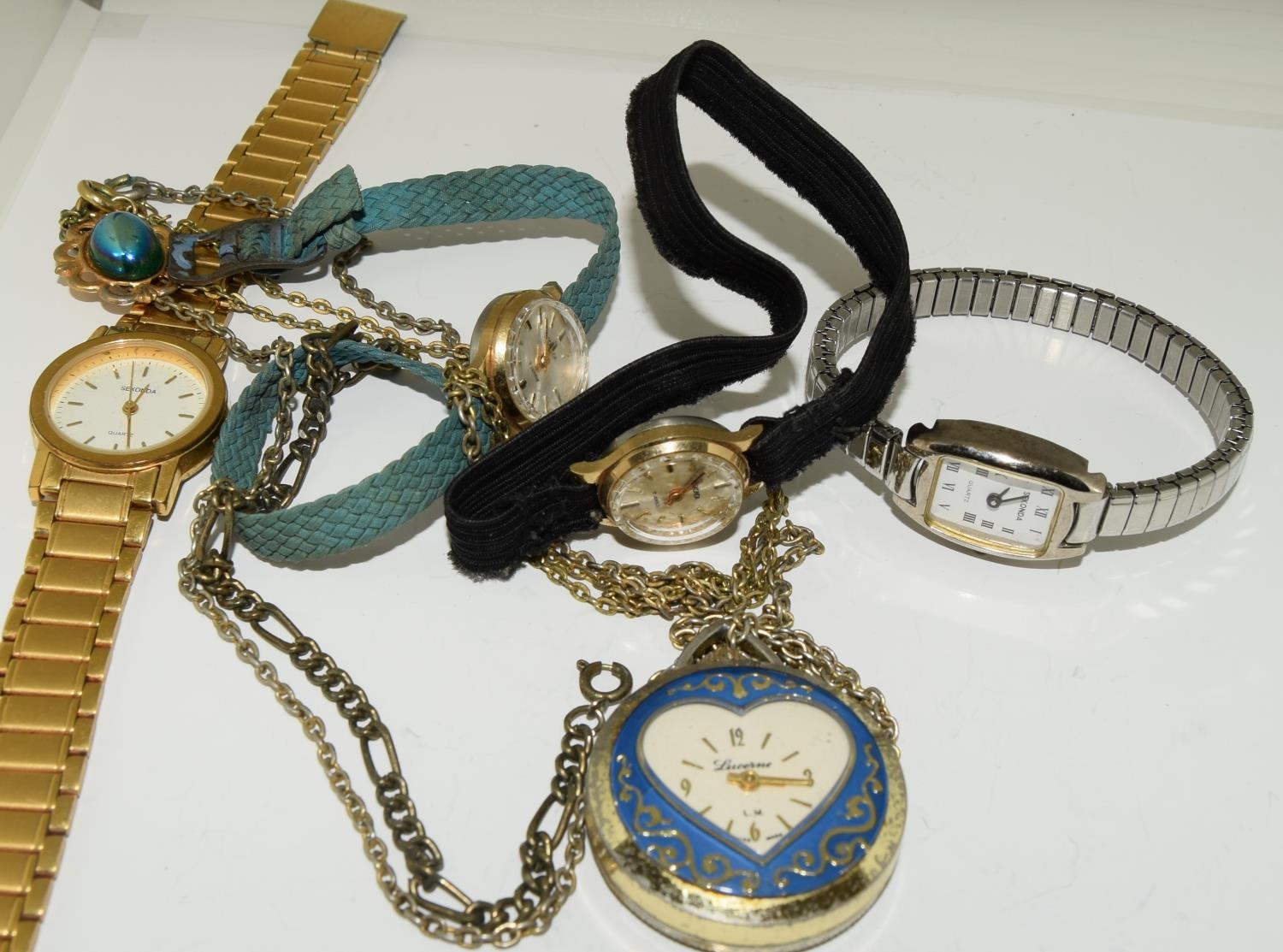 Various ladies watches and other jewellery - Image 2 of 3