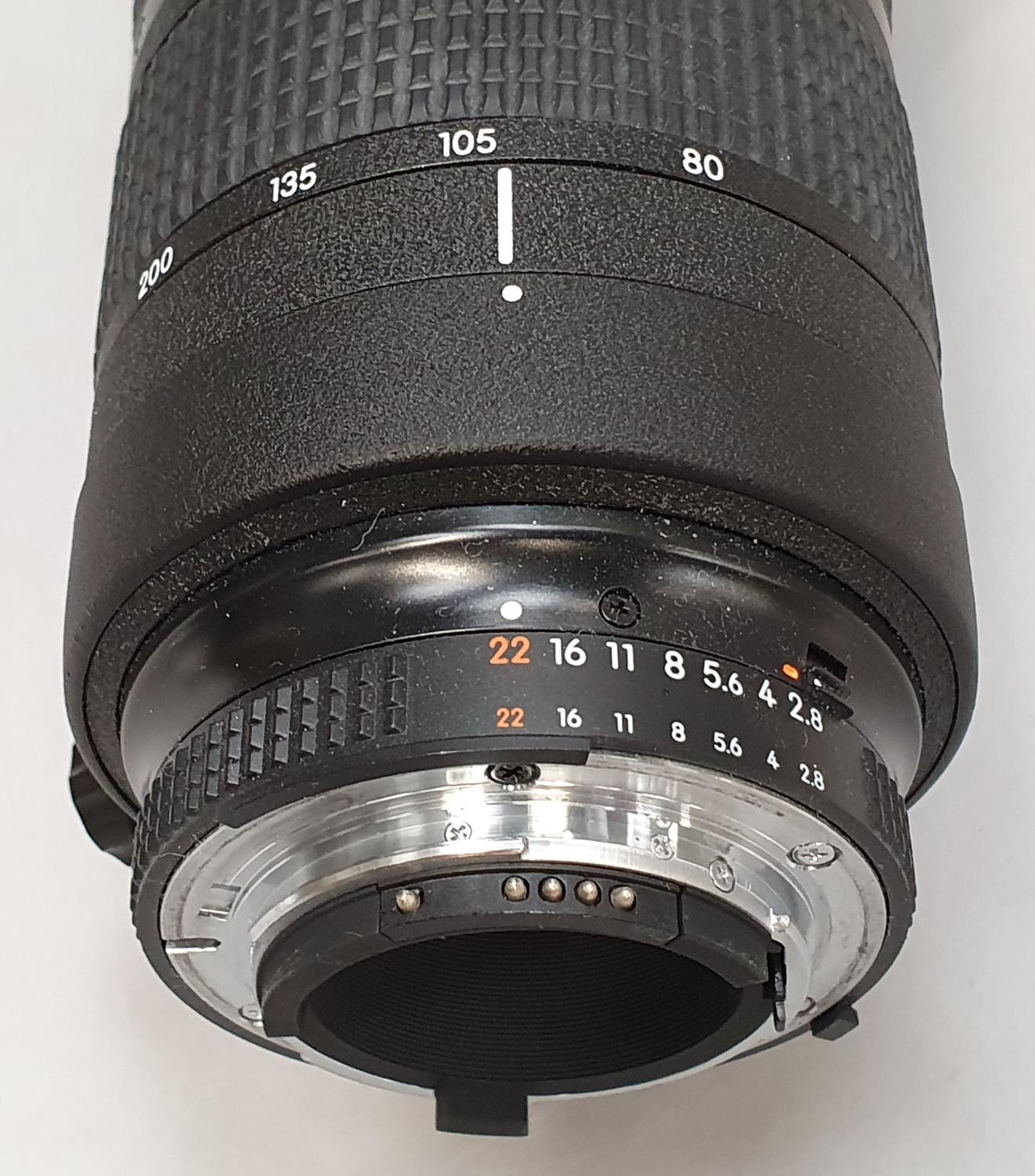 Nikon AF 80-200 camera lens - Image 4 of 6