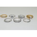 Seven ladies rings TK316 by TUSK Jewelery (New)