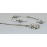 Genuine fully hallmarked Links of London silver necklace/bracelet.