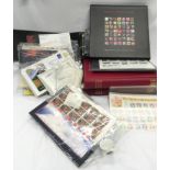 Collection of stamps to include Royal Mail Millennium Stamps book, quantity of unfranked stamps,