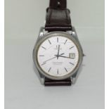 Omega Seamaster Gents wristwatch with original buckle.