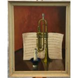 "Trumpet" by Eric Harwood signed 57x46cm