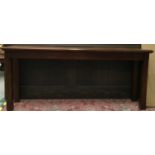 Mahogany long hall/console table 180x78x40cm